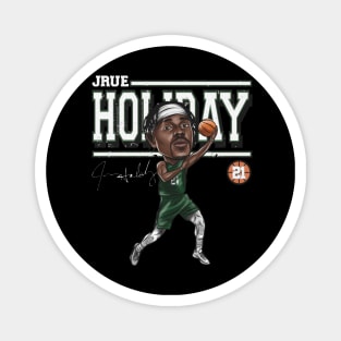 Jrue Holiday Milwaukee Cartoon Magnet